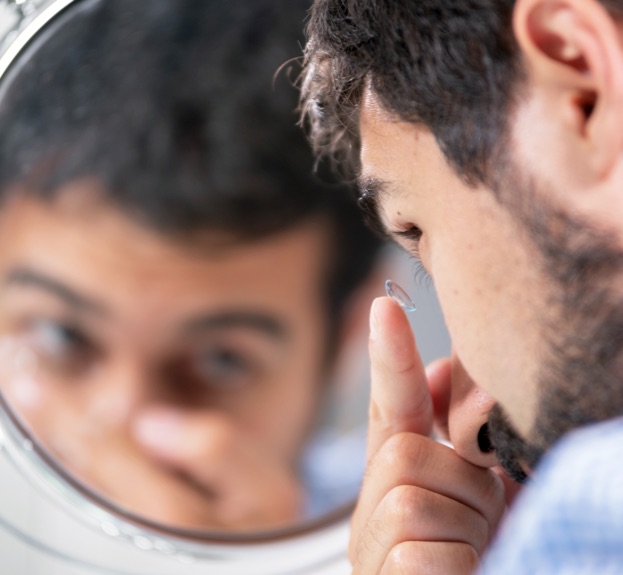 lentilles de contact